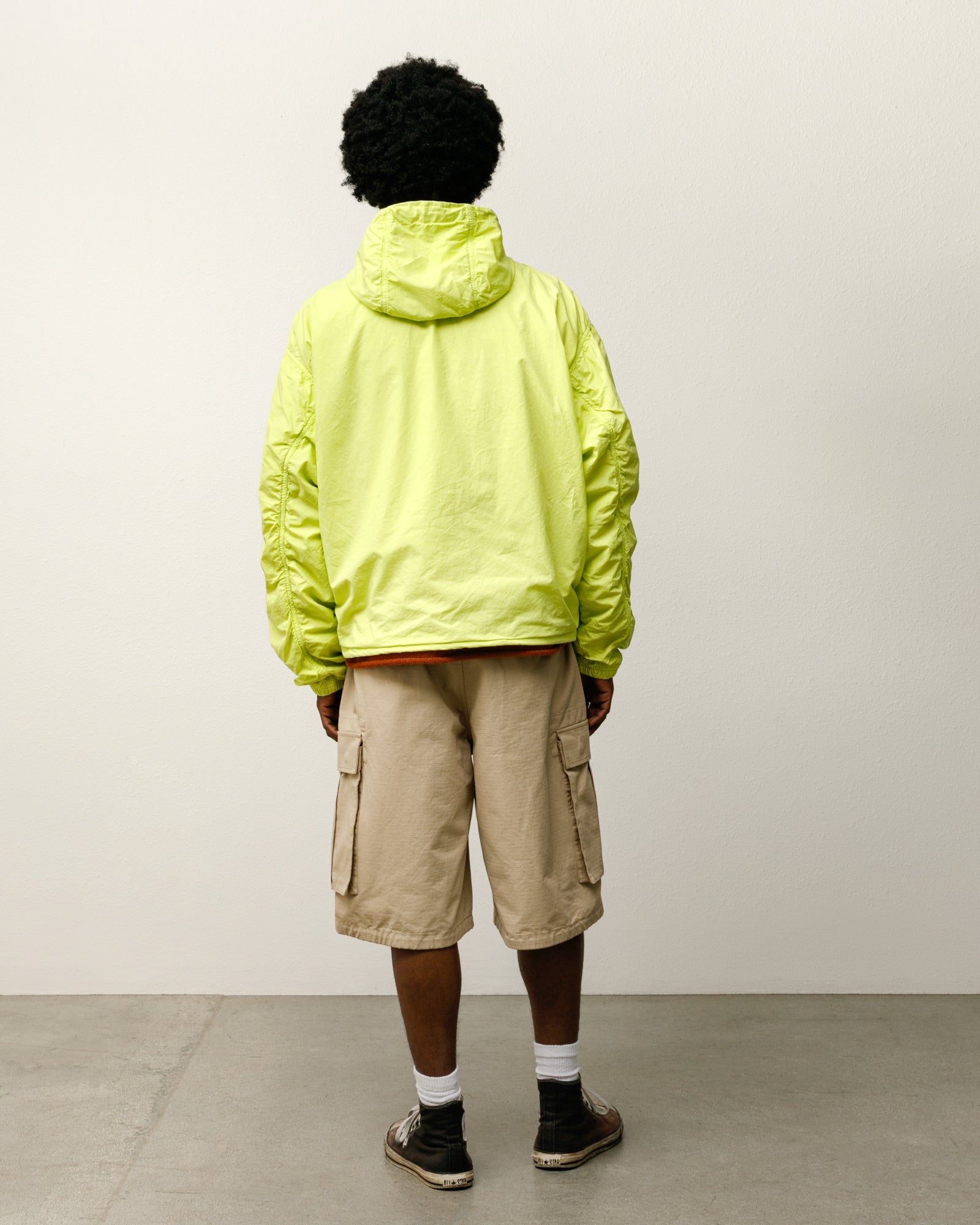 DOUBLE COTTON HOODED JACKET - Image 2