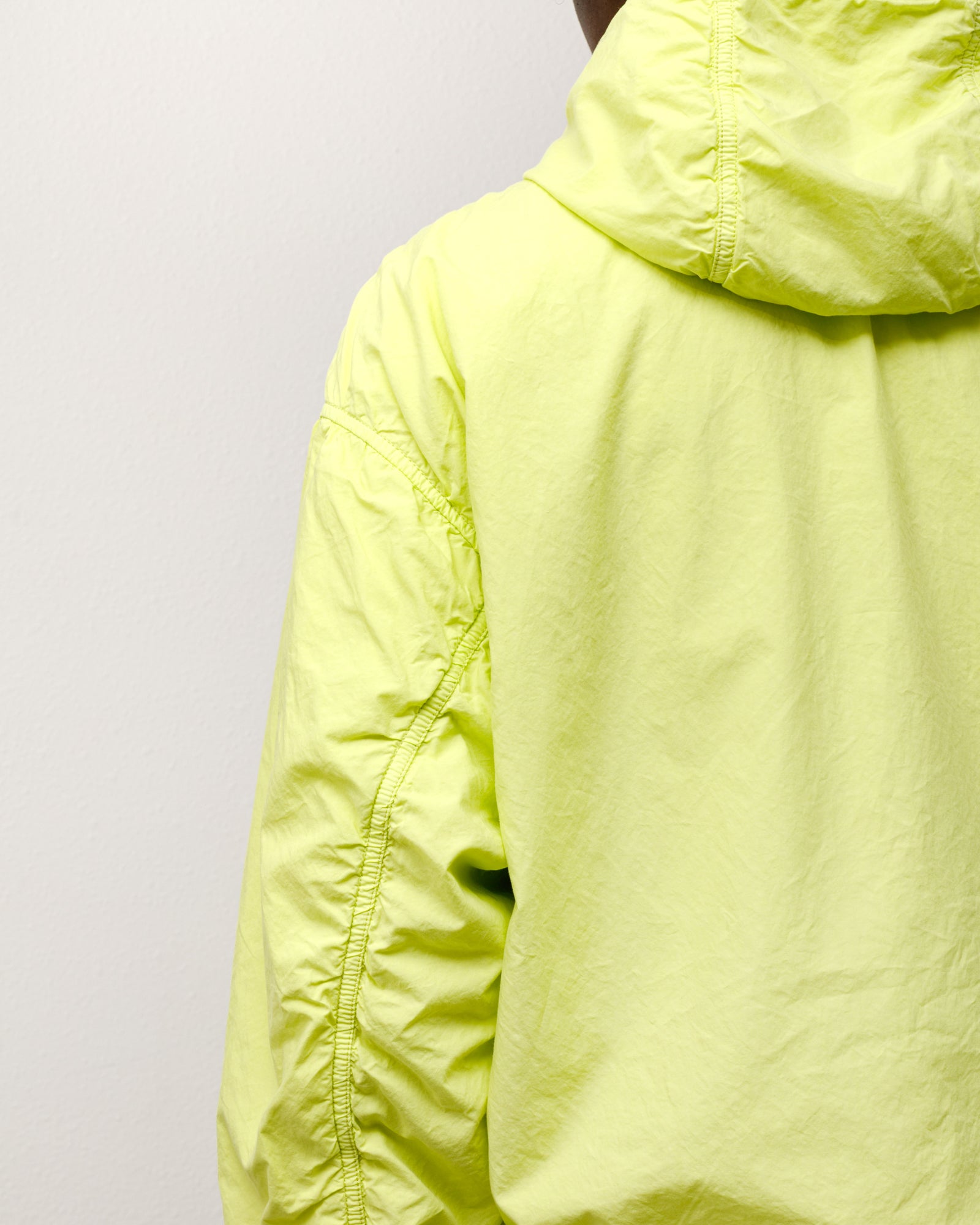 DOUBLE COTTON HOODED JACKET - Image 3